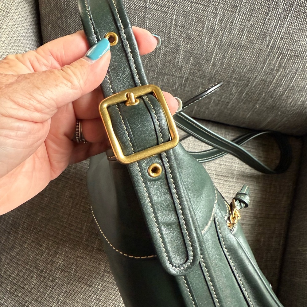 Coach Andie Bag in Glovetanned Leather in Amazon Green - Picture 4 of 13